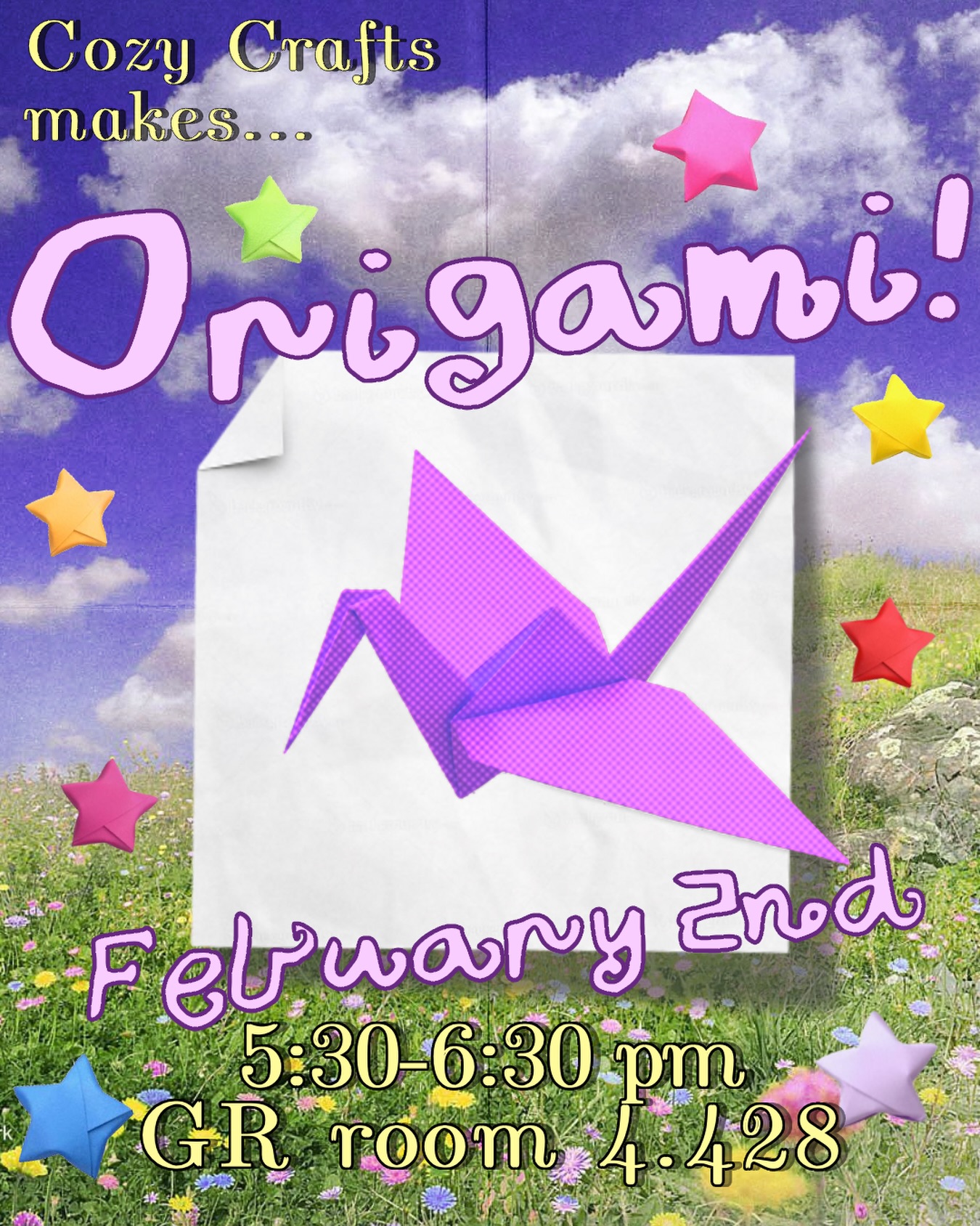 Feb 2 — Cozy Crafts event